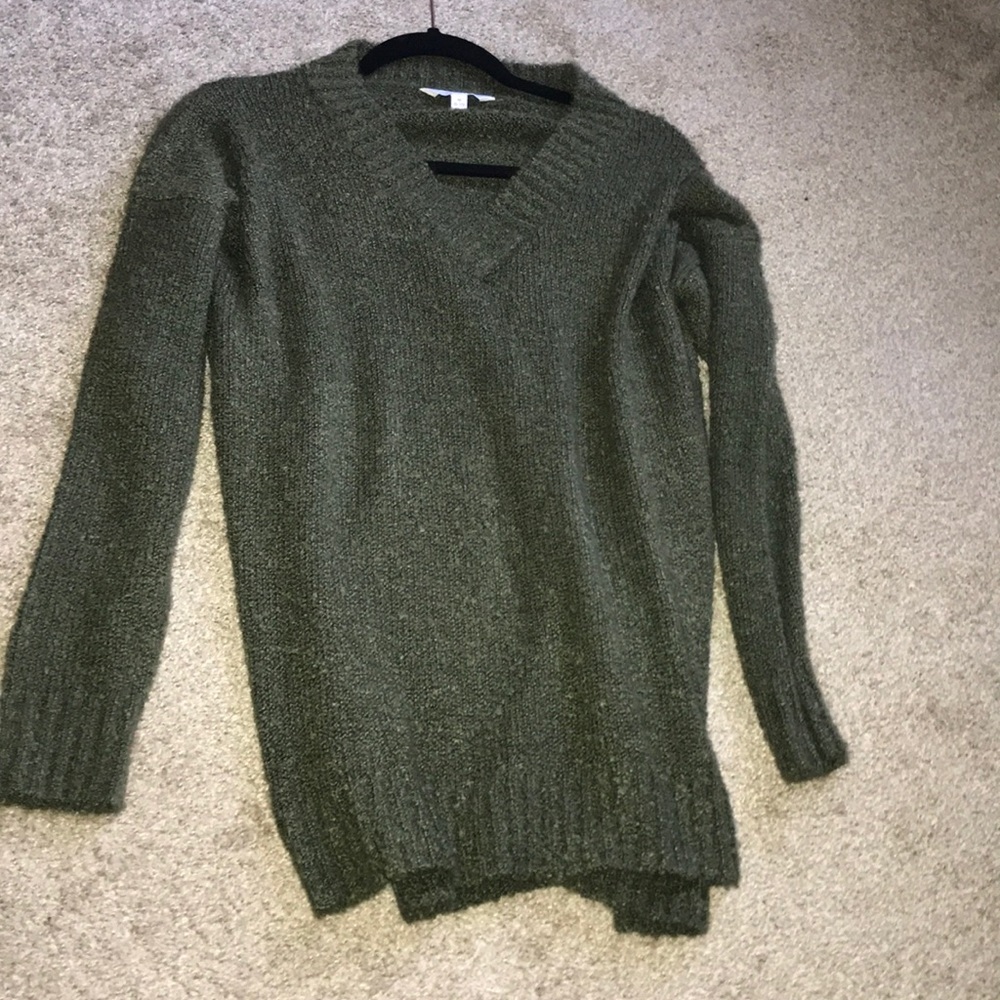 Green Oversized Sweater